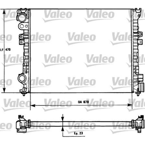 Valeo kühler motorkühlung - kÜhler,